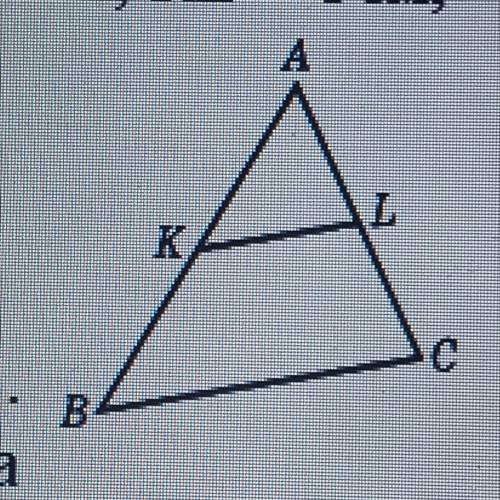 на рисунку KL || BC. знайти LC якщо AC = 24см, KL = 3см, BC = 12см.