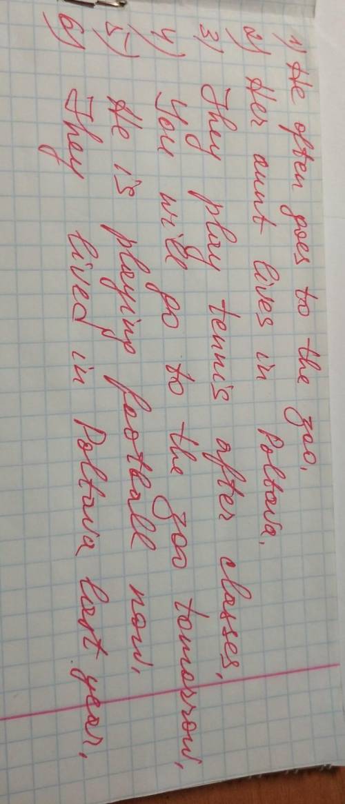 Побудувати запитальні та 3 спеціальні запитання до даних речень ​