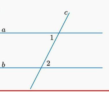 На рисунке прямая с пересекает прямые a и b если угол1=(5x+3)°и угол2=(4x+15)° то найди каким должно