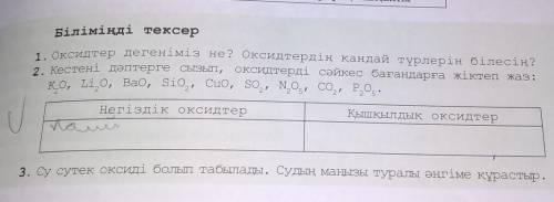 Көмек көмек оксидтер дегеніміз не? Оксидтердің қандай түрлерін білесін?​