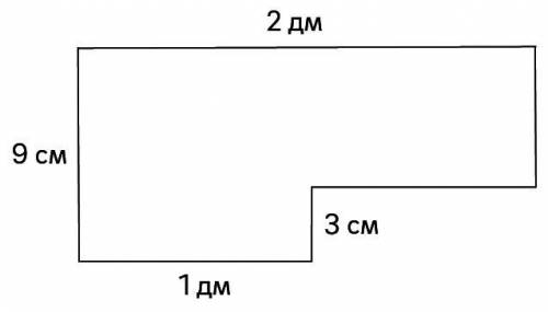 Найдите площадь фигуры в см². умоляю