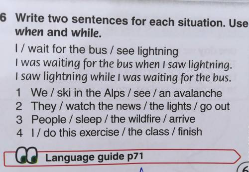 2.Look at the picture of Brian's family. Then write past continuous question and short answers. 6.Wr