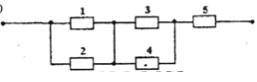 Структурная надежность ***P=р1*р2… последовательное соединение ***Р= p1(1-p2)+ p2(1-p1)+p1p2=1-(1-p1