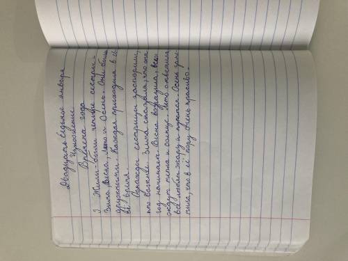 Прочитай текст времени года несколько раз.опорные слова сестрицы ,в своём время,сказала,заметила,воз