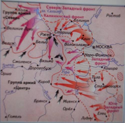 8. Внимательно рассмотрите карту. Назовите дату иллюстрируемых военных действий:А. 1940-1941 гг.Б. 1