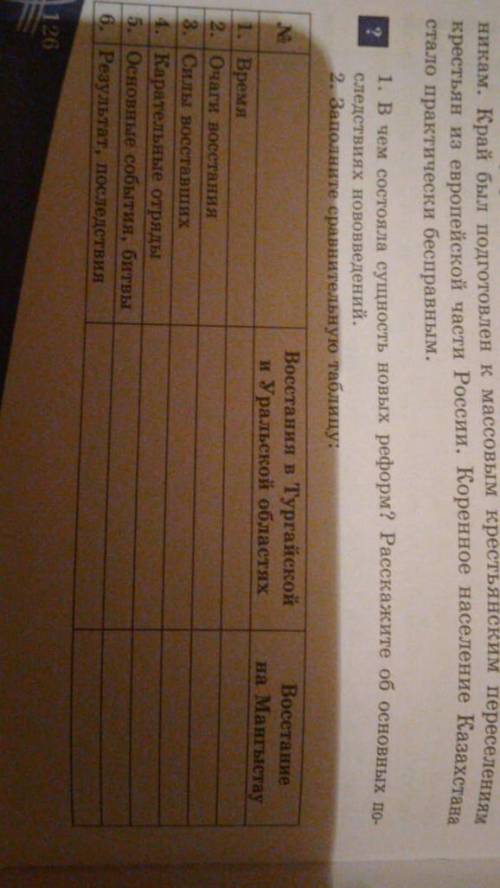 1.В чем состояла сущность новых реформ ? Расскажите об основных последствий нововведений 2.Заполните