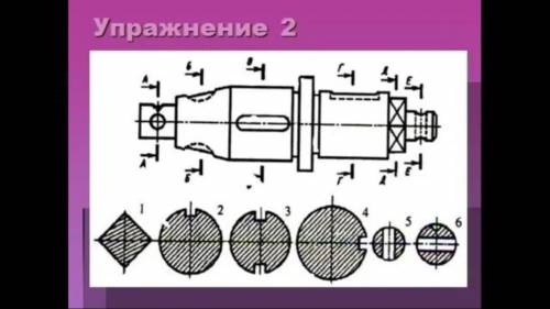 с проектированием за 10 класс Подберите к каждой секущей плоскости её сечение