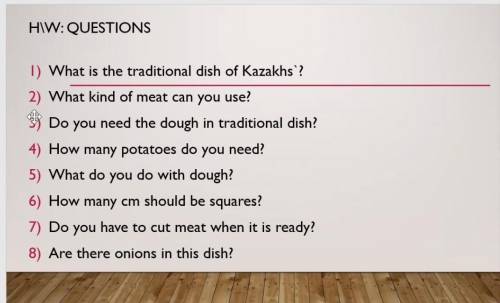 What is the traditional dish of Kazakh? What kind of meat cen you use?Do you need the dough in tradi