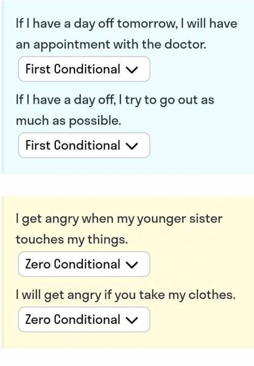 Zero/First ConditionalПравильно?​