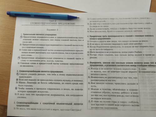 ) у нас осталось 25 мин решить тест по русскому.