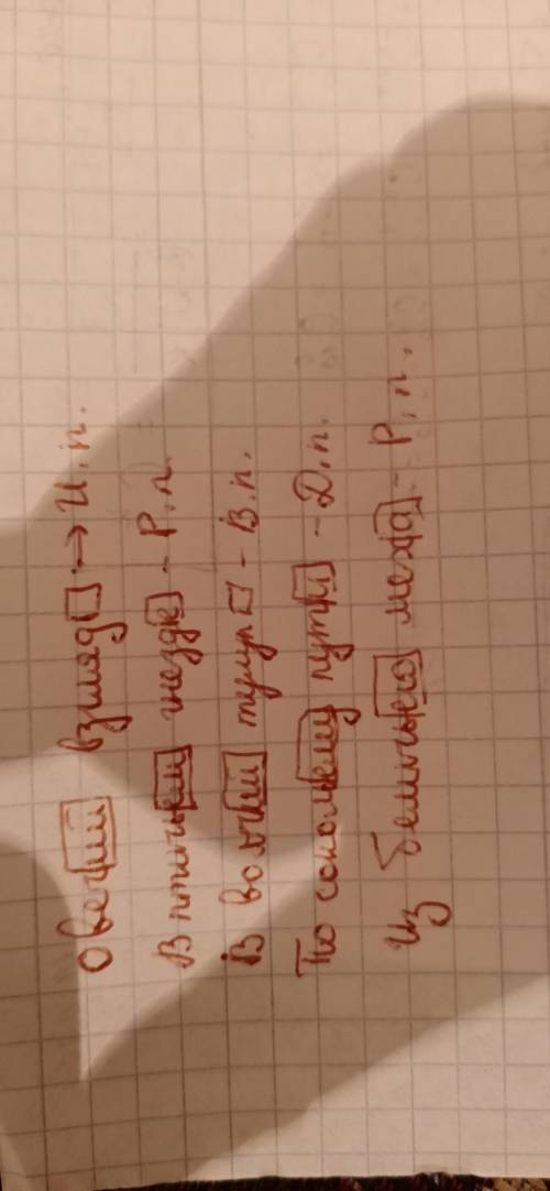 Запишите словосочетание выделите окончание определить падеж овечий взгляд в птичьем гнезде в волчий