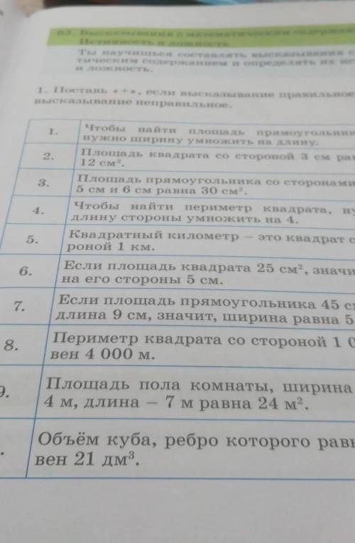 3. Вьесасы нашия с математичесім деле Истинность и лозисностьТы научишься составлять высказывания с