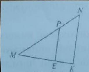 Решите задачи 1)Дано PE || NK, МР = 8, MN = 12, ME = 6. Найти а)MK;NK; б)PE : NK;в)S(mpe) : S(mnk) (