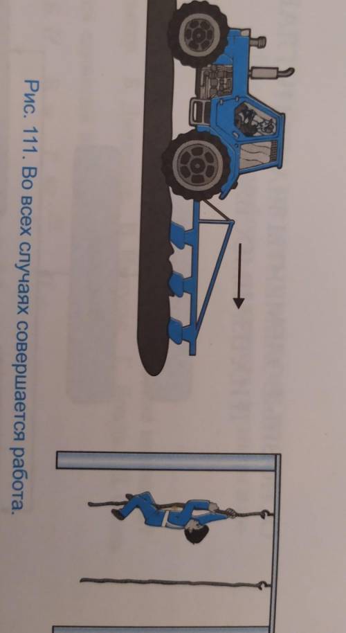 во всех случаях , показанных на рис 111 совершается механическая работа. какие вы видите присущие ра