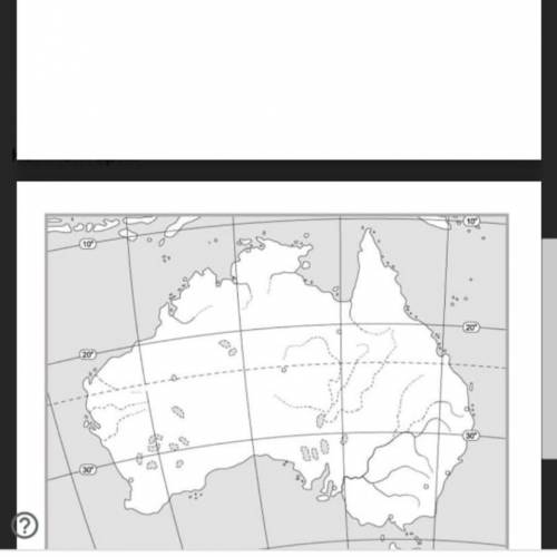 Отметить на карте объекты Гп, рельефа и полезные ископаемые Австралии
