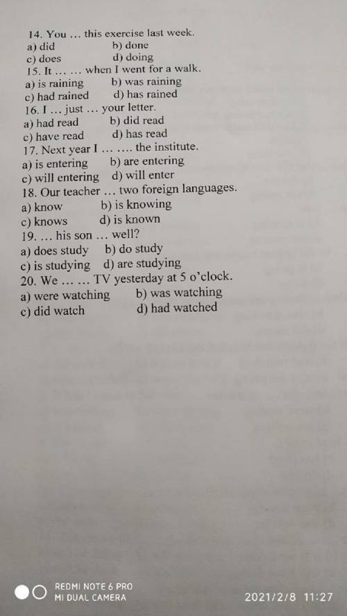 с тестом Find the right form ofthe verb 1. The population ofthe world … every year. a) increase b) i