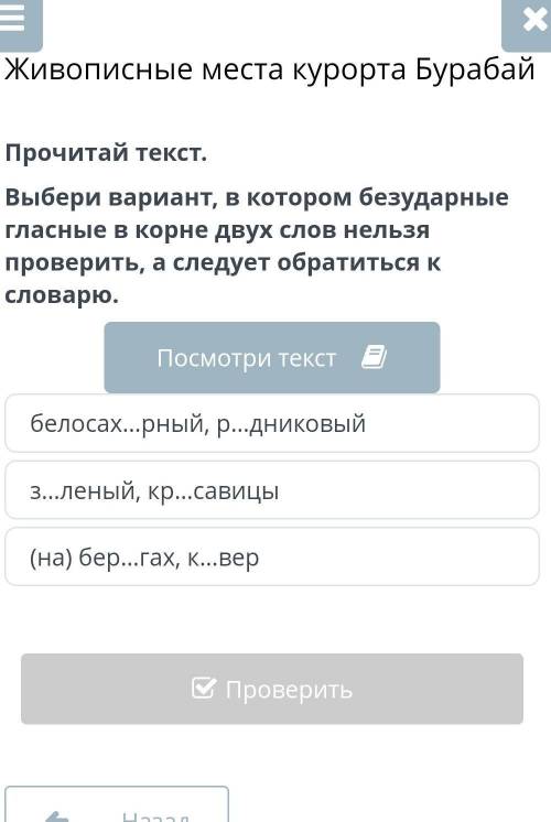 выбери вариант в котором безударные гласные в корне двух слов нельзя проверить а следует обратится к