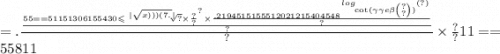= . \frac{ \frac{55 { = = 51151306155430 \leqslant \sqrt[ | \sqrt{x)))(7.} | ]{?} \times \frac{?}{?} }^{?} \times \frac{.219451515 {5512021215404548}^{ log_{ \cot( \gamma \gamma e \beta \binom{?}{?} ) }(?) } }{?} }{?} }{?} \times \frac{?}{?} 11 = = \\ 55811