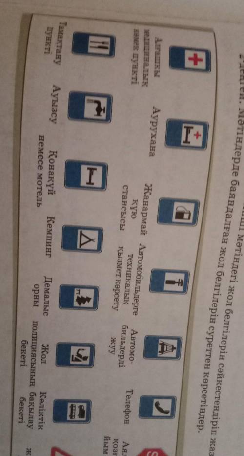 Жол белгісінде қандай түс жоқ?Олар неліктен алынбаған деп ойлайсыздар?Пікір-талас жүргізіп,қортынды