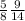 \frac{5}{8} \frac{9}{14}