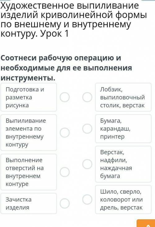 Художественное выпиливание изделий криволинейной формы по внешнему и внутреннему контуру. Урок 1 Соо