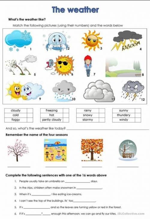 Good morning! How are you? Today is the 10 th of February. The theme of our lesson : Weather conditi