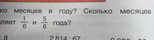 Сколько месяцев в году сколько месяцев составляет 1/6 и 56 года надо и корону​