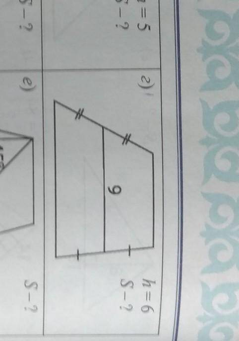 даю найдите площадь трапеции и ее неизвестные элементы​