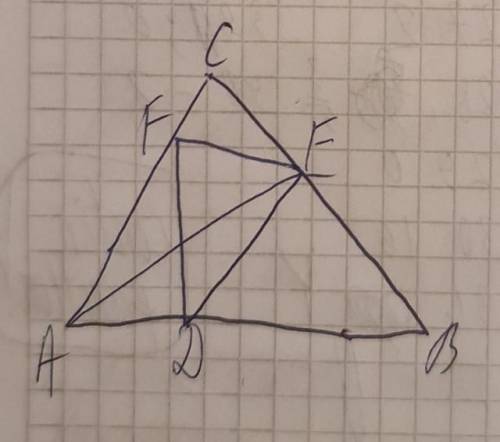 площадь треугольника ABC равна 10 см². также известно что AD= 2см, DB= 3см. если площадь треугольник