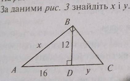 За даними рис. 3 знайдіть очень