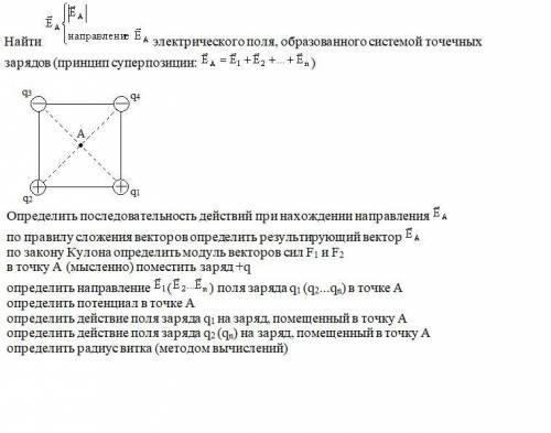 Решите задачу по физике и заполните таблицу,тема электростатическое поле