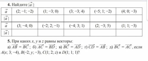 с номерами 4.5 по геометрии​