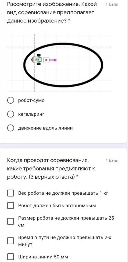 Рассмотрите изображение. Какой вид соревнование предполагает данное изображение? ​