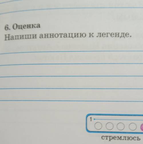 6. ОценкаНапиши аннотацию клегенде об аль Фараби​