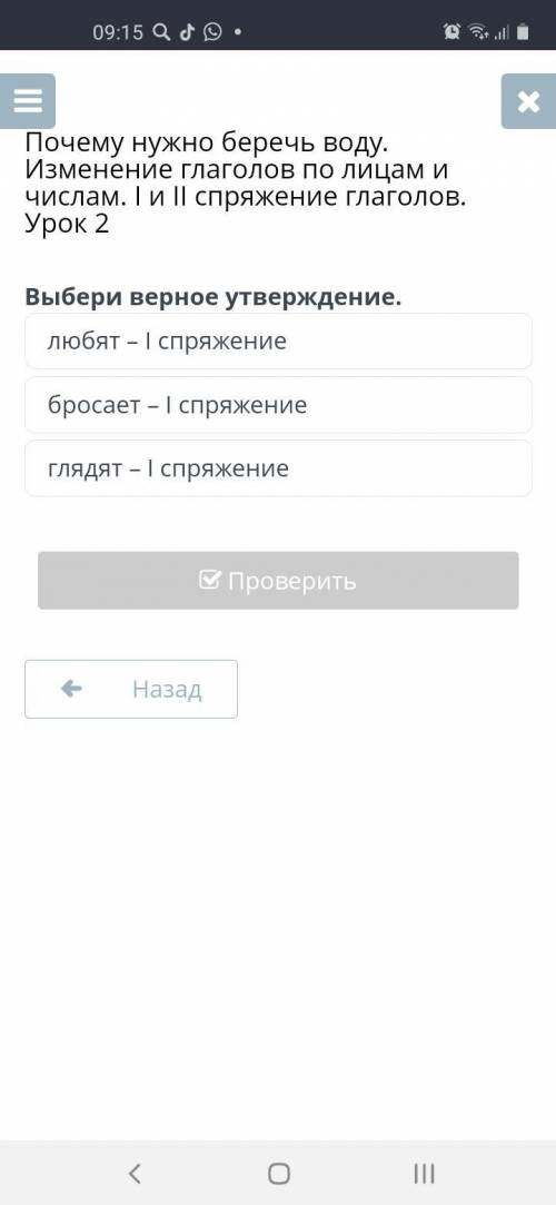 Почему нужно беречь воду. Изменение глаголов по лицам и числам. I и II спряжение глаголов. Урок 2 лю