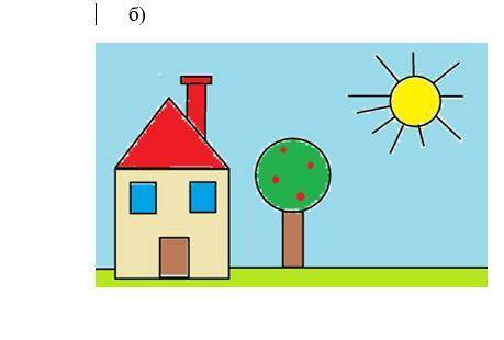 Составьте программу для рисования домика на языке Pascal ABC См. на картинке.