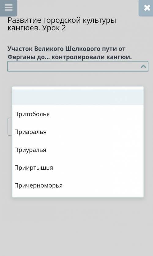 Участок Великого Шелкового пути от Ферганы до контролировали кангюи. Притоболья, Приаралья,Приуралья