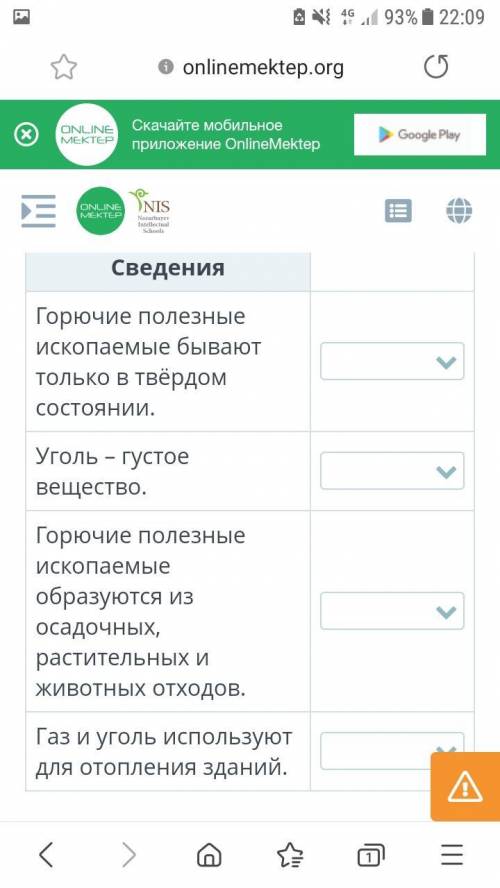 тема об горючих ископаемых