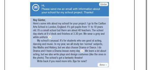 Task 1. Open student’s book at page 61. Read Gunter’s & Anna’s emails. Write a letter to your fr