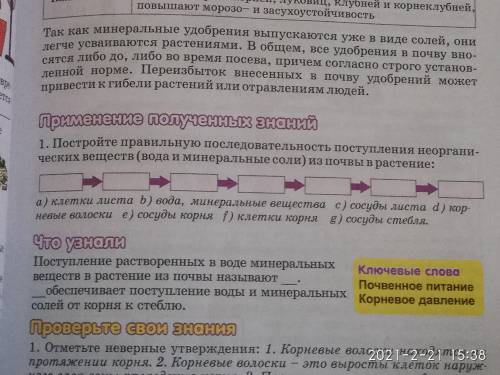 Применения полученных знаний и что вы узнали сделайте