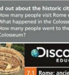 Find out about the historic city of Rome. How many people visit Rome every year?What happened in the