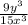 \frac{9y^3}{15x^3}