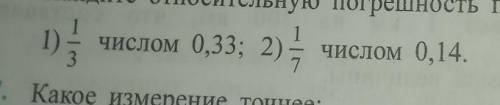 Найти относительную погрешность приближения​