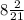 8 \frac{2}{ 21}