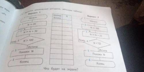 Задание 6 два варианта