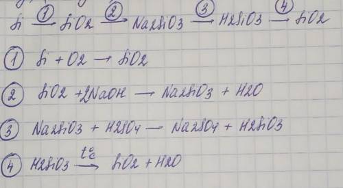 Запишите уравнения реакций, с которых можно осуществить следующие превращения: !Номер 8!