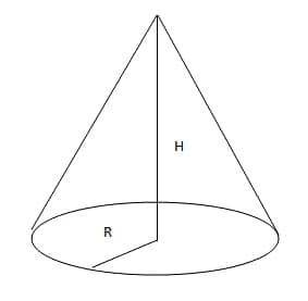 Обчислити роботу по викачуванню рідини з конічного резервуару, якщо густина рідини γ=3т/м^3 R=4м, H=