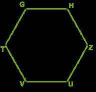 ЧЕМ МОЖЕТЕ последний вопрос... На рисунке находится правильный шестиугольник VTGHZU Назови сторону,