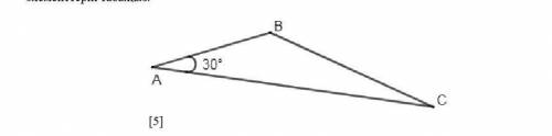 В треугольнике ABC BC = √7 см и A = 30⁰ C = 45⁰ найти неизвестные элементы данного треугольника.​