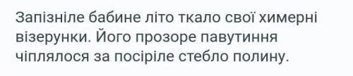 Розберіть речення за другорядними і головними членами речення.